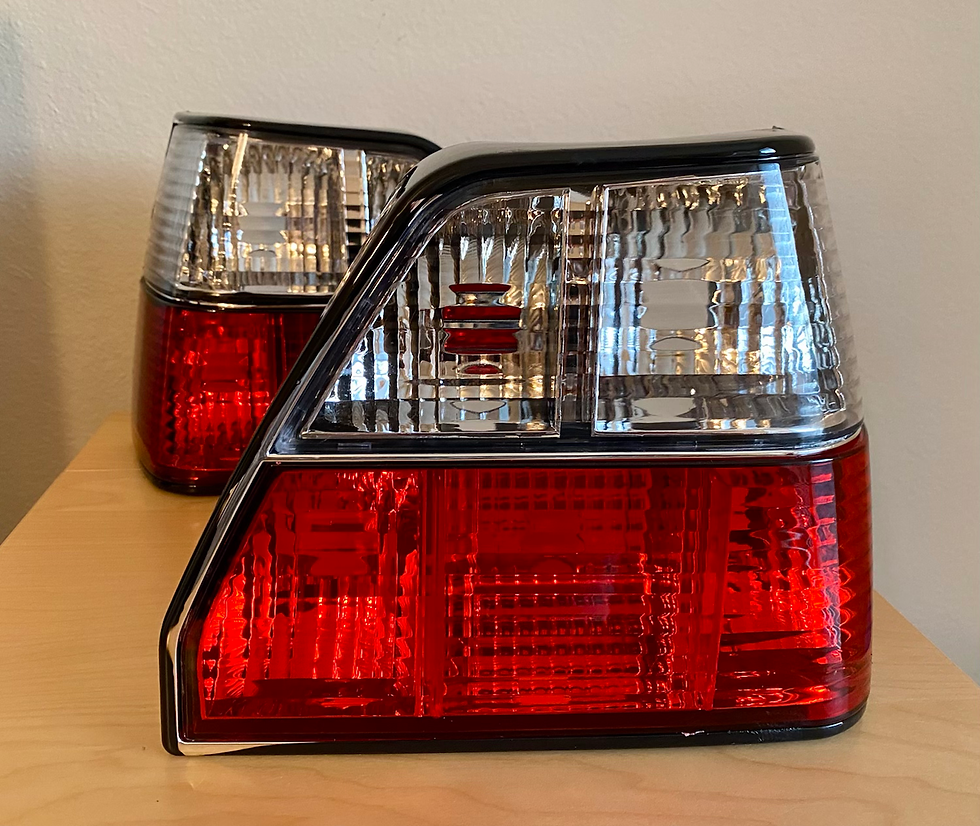 VW Golf GTI A2 Mk2 Cristal Clear TAIL LIGHT Tailight Set New