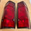 Thumbnail: VW RED CADDY RABBIT PICKUP TRUCK TAIL LIGHTS SET