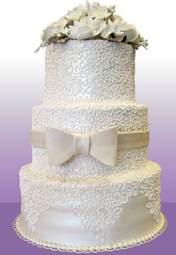 Filigree Wedding Cake