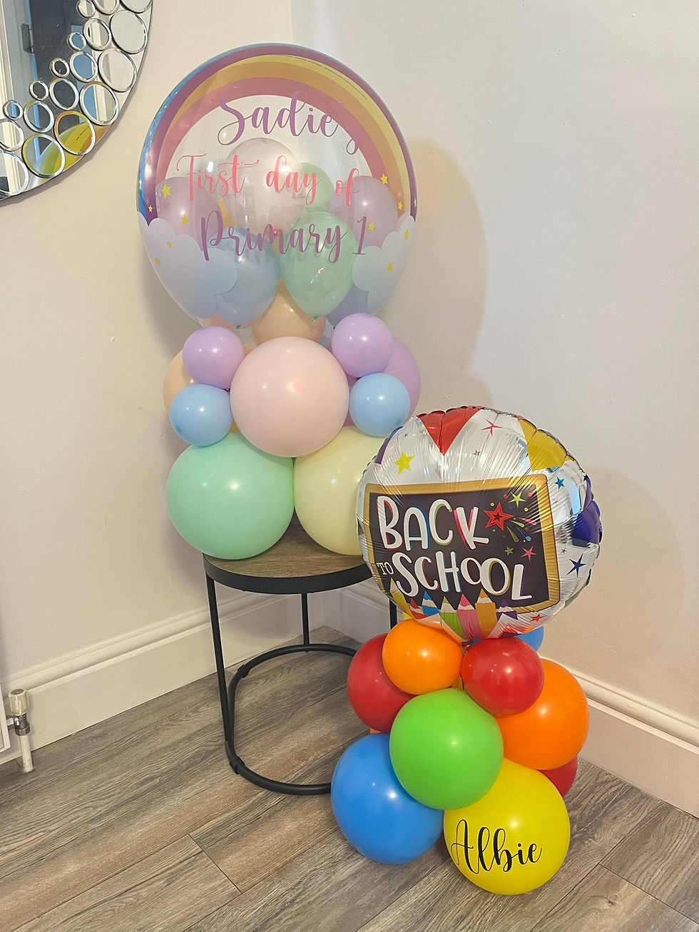 Thumbnail: Pastel rainbow tower school/ nursery