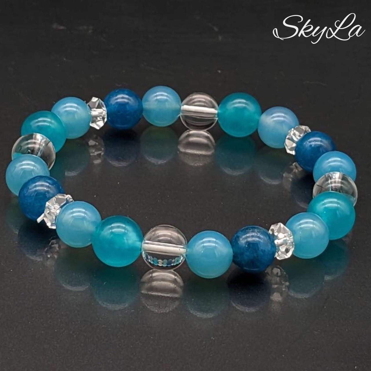 ８㍉★風の時代パワーストーンブレスレット