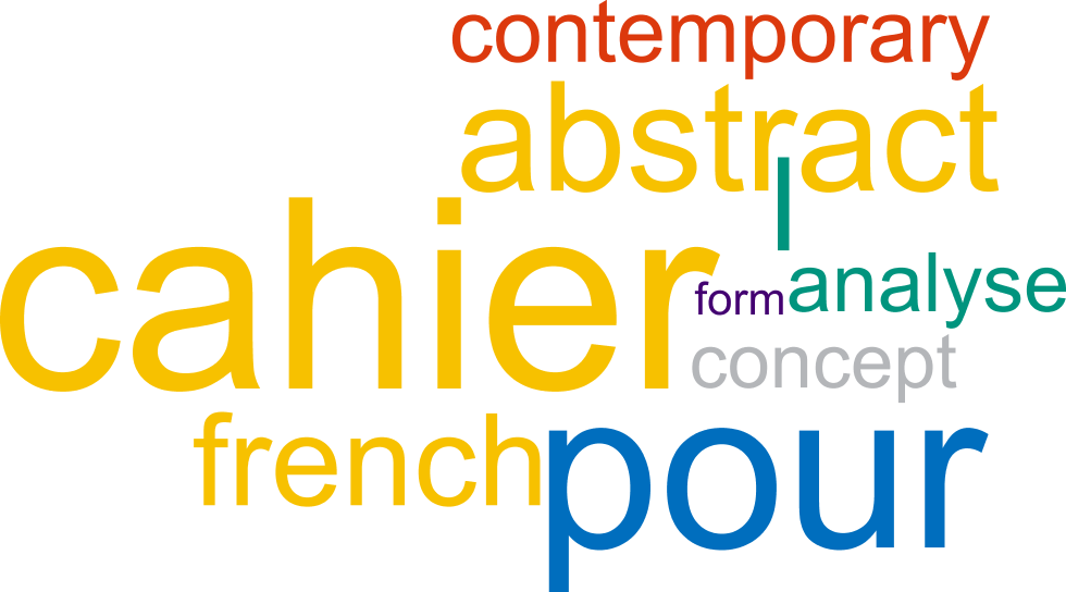 Cahiers pour l'analyse and Contemp