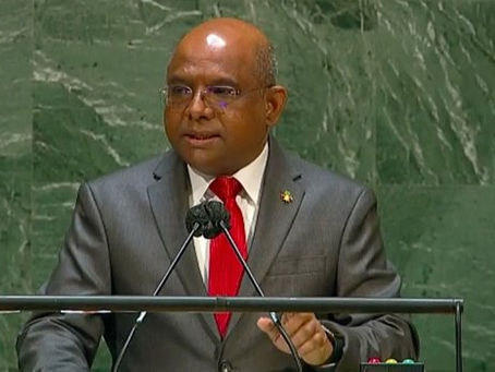 ޝާހިދު އެމެރިކާގައި މަހަކަށްވުރެ ގިނަ ދުވަހު ހުންނަވައި، އދ ގެ ޢާންމު މަޖިލީހުގެ ރައީސްކަން ހޯދައިފި