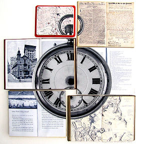 Commissioned book collage