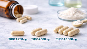 TUDCA 250mg vs 500mg vs 1000mg: Understanding Typical Supplement Dosages