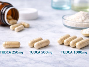 TUDCA 250mg vs 500mg vs 1000mg: Understanding Typical Supplement Dosages