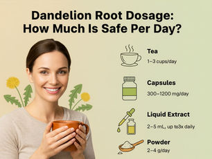 Dandelion Root Dosage: How Much Is Safe Per Day?