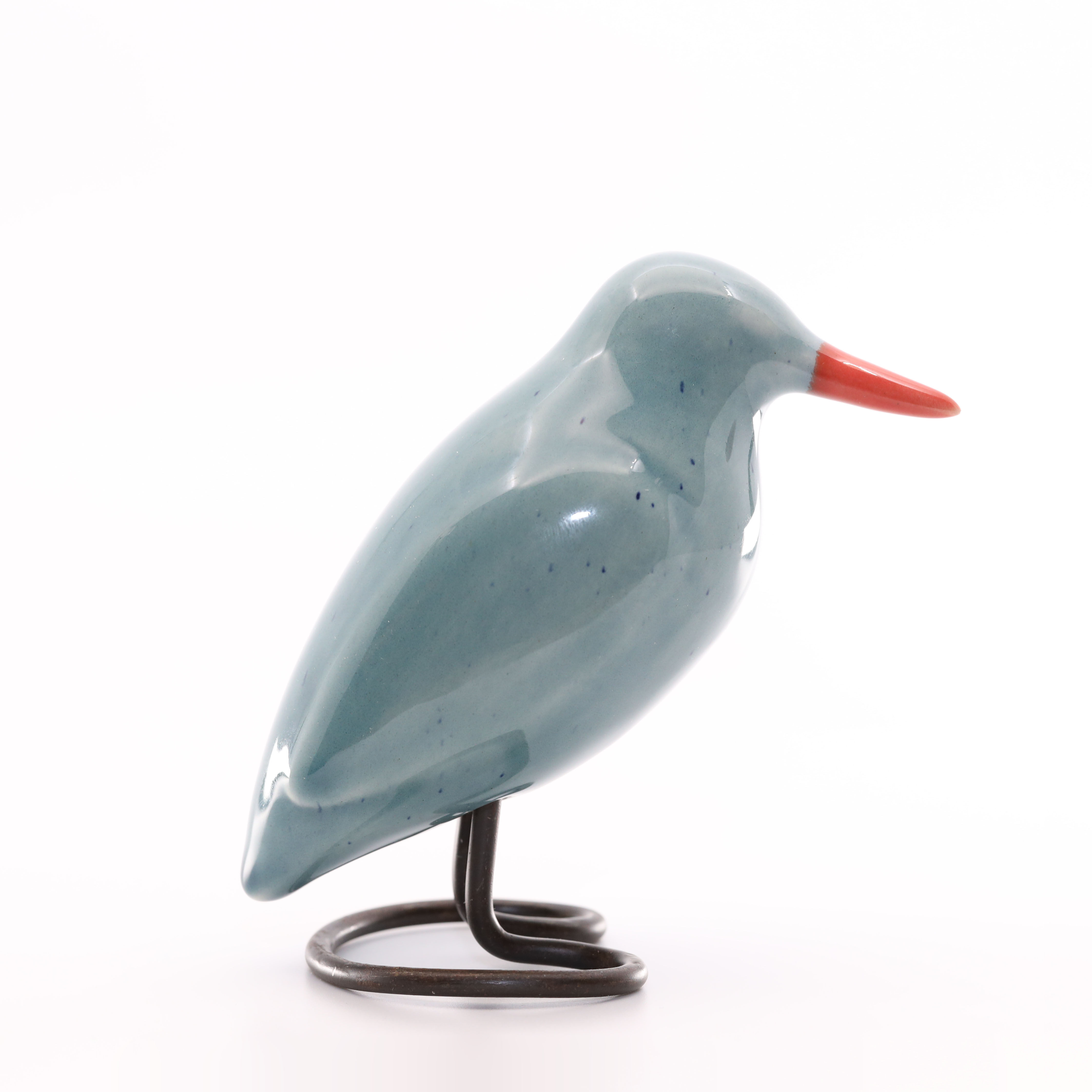 JEHN CERAMIKA Handmade King Fisher Bird (11cm tall)