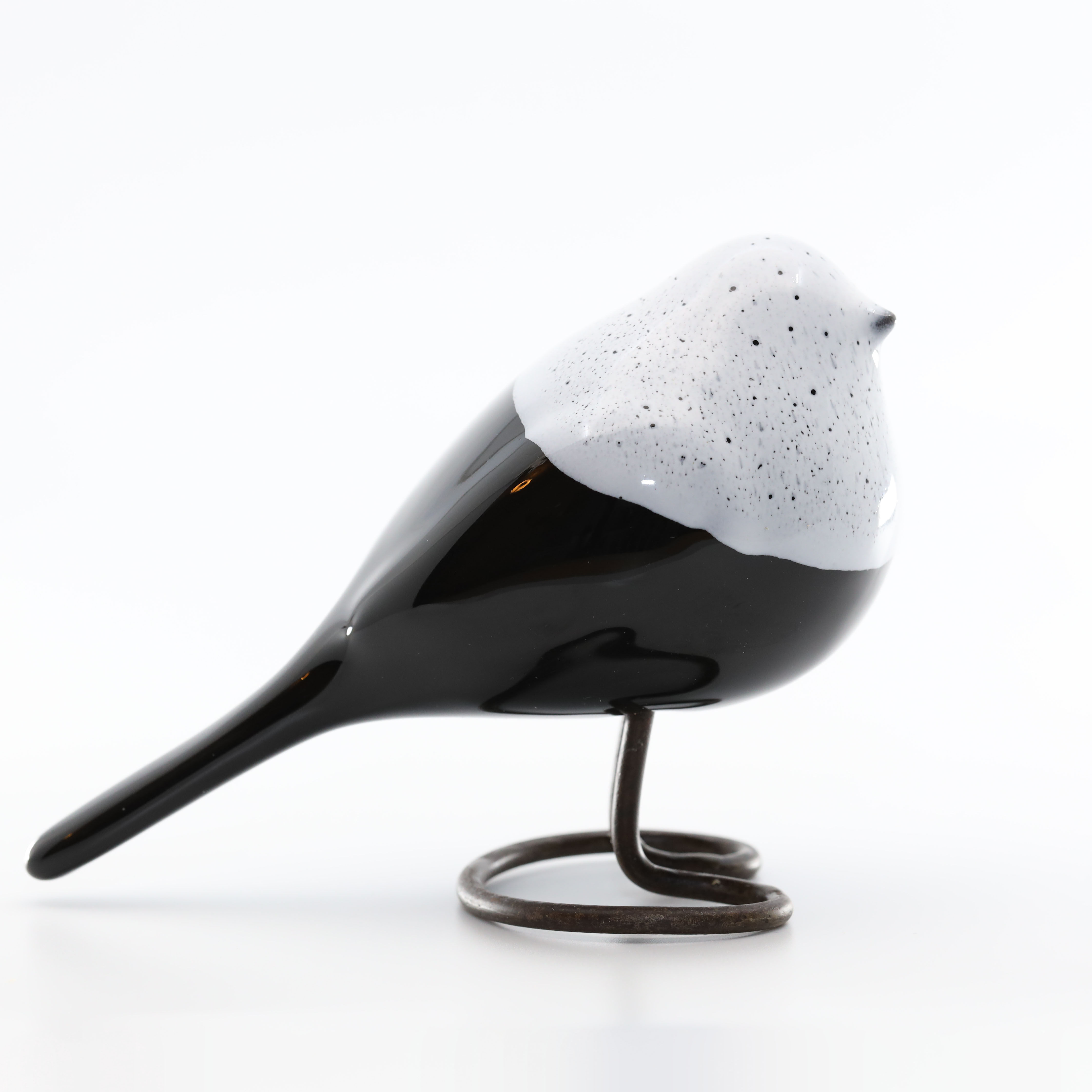 JEHN CERAMIKA Handmade Long Tailed Tit Bird (10cm tall)