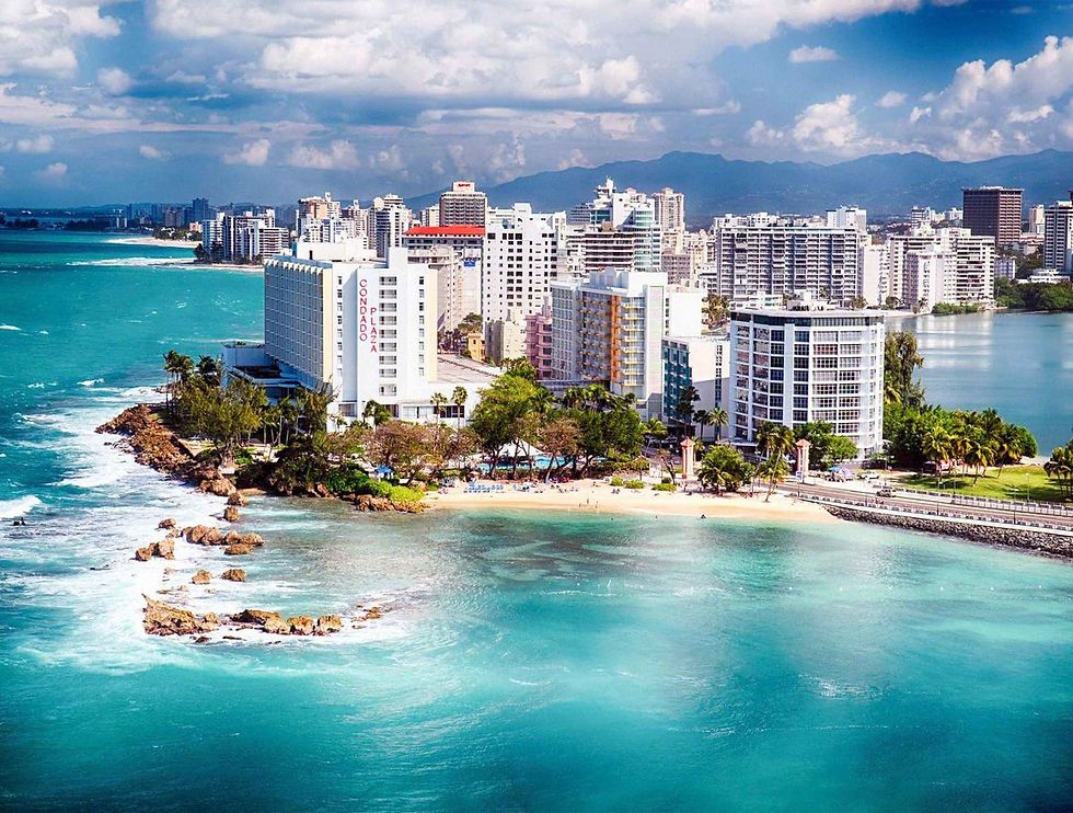 Condado View from Air/Vista del Condado desde el Aire