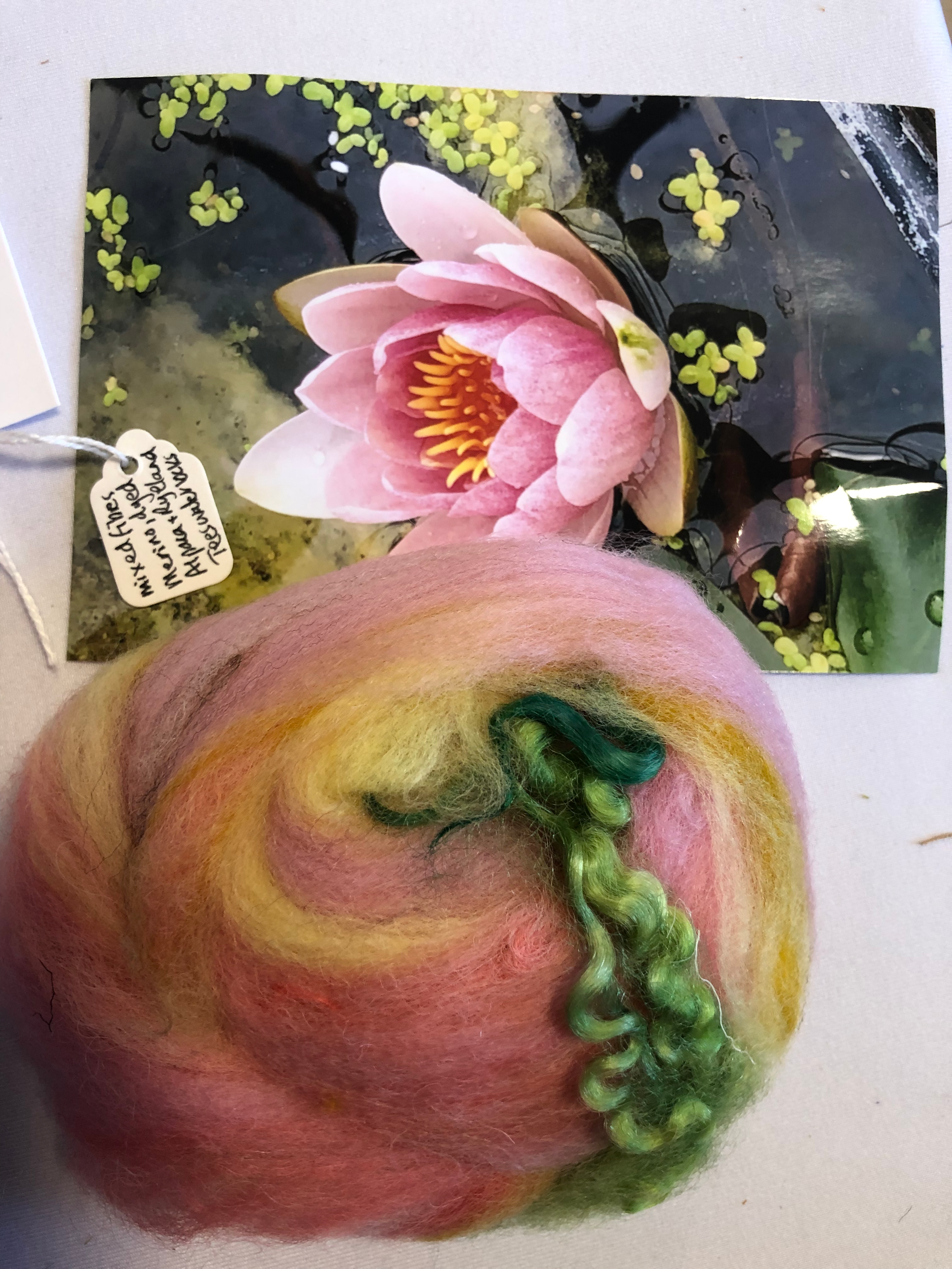 FIBRE BLENDS for spinning and felting