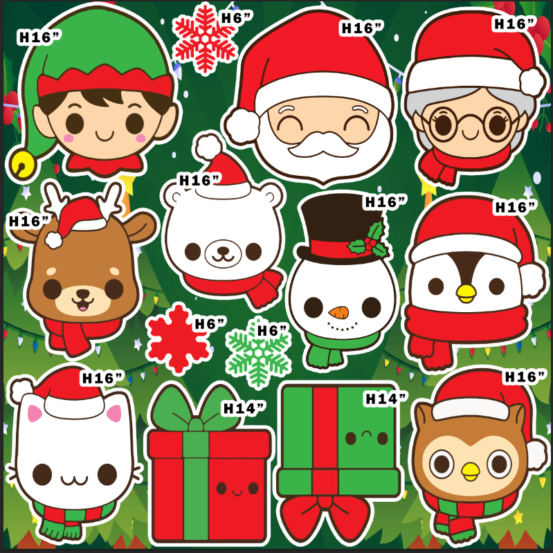 UP1446 HS CHRISTMAS SANTA