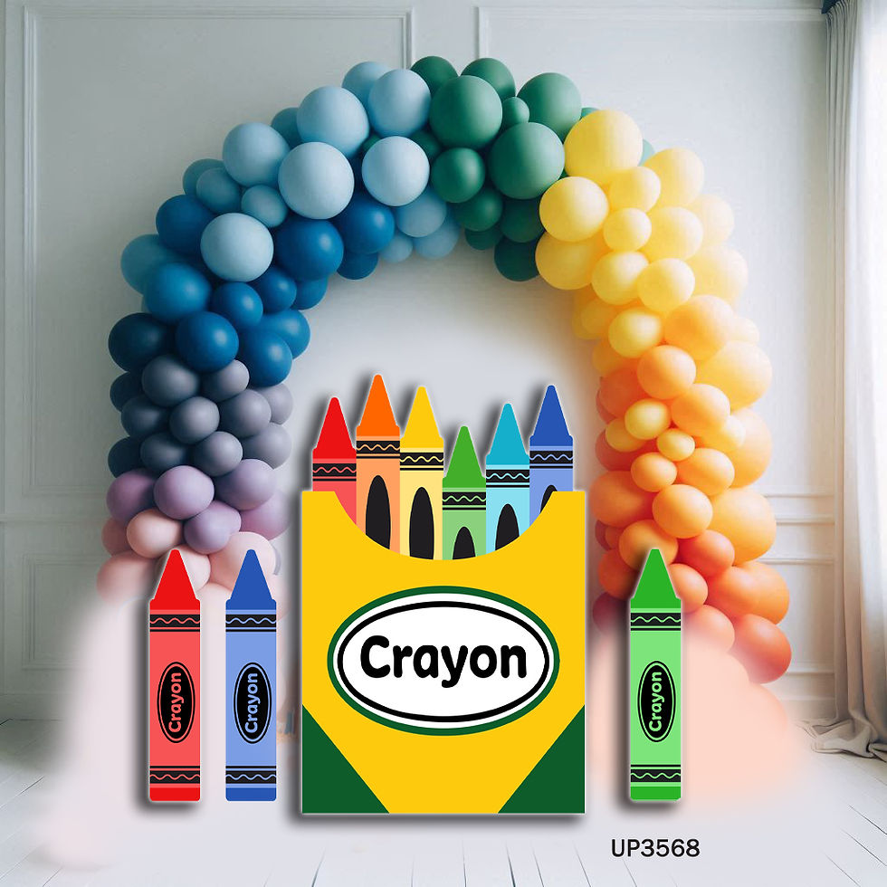 UP3568 CRAYONS BOX SCHOOL