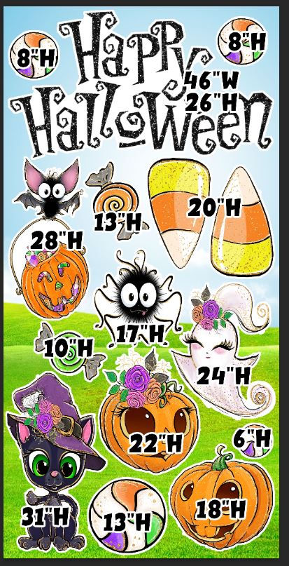 UP469 FS HALLOWEEN CANDY