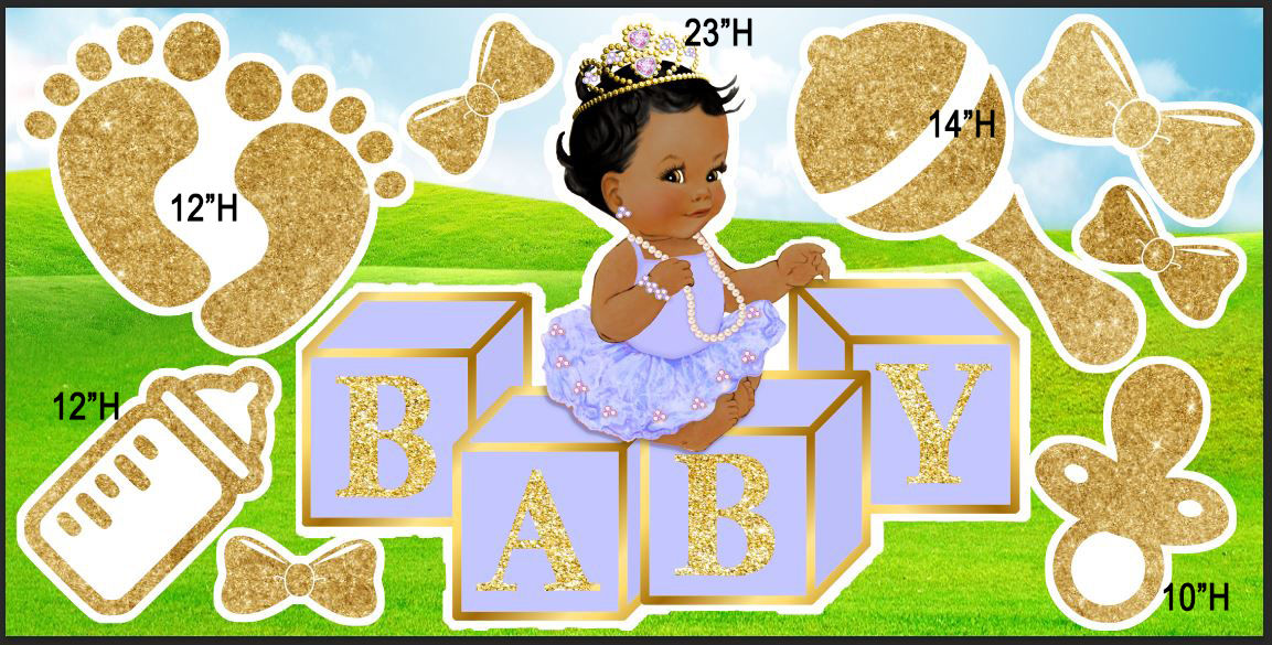 YC059 GOLD LILAC PRINCESS BABY