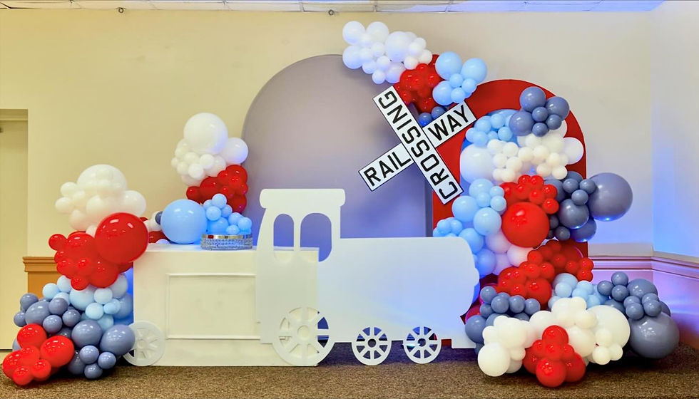 UP3331 TRAIN SILHOUETTE