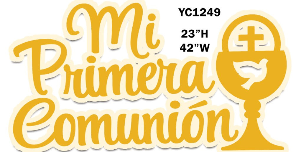 YC1249 MI PRIMERA COMUNION QS