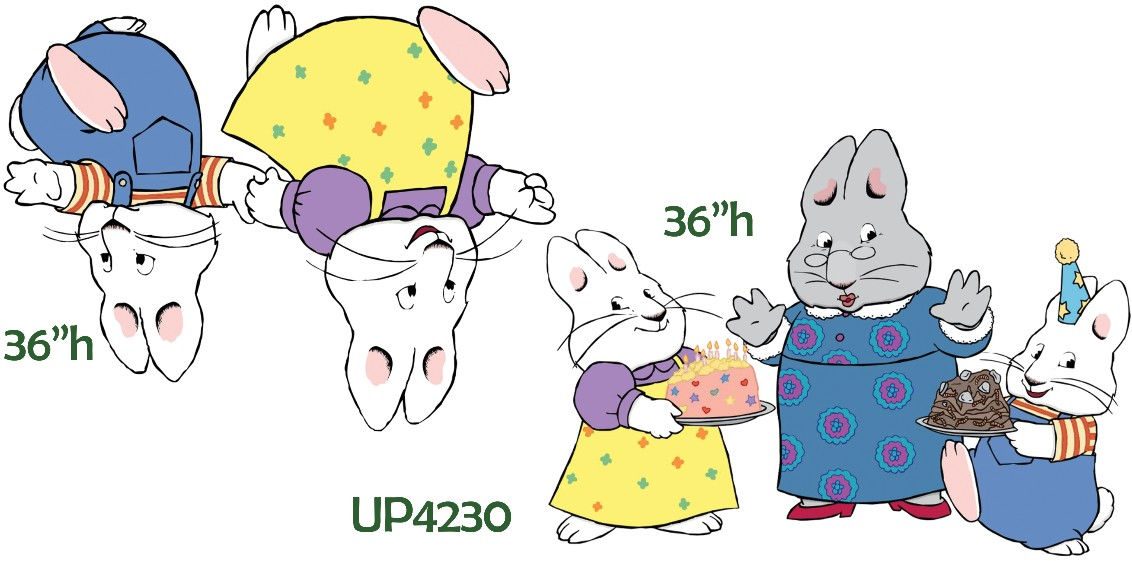 UP4230 MAX AND RUBY BUNNY RABBITS FS