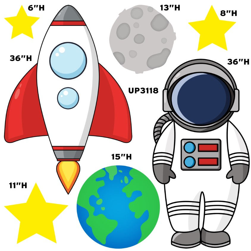 UP3118 HS SPACE ASTRONAUT