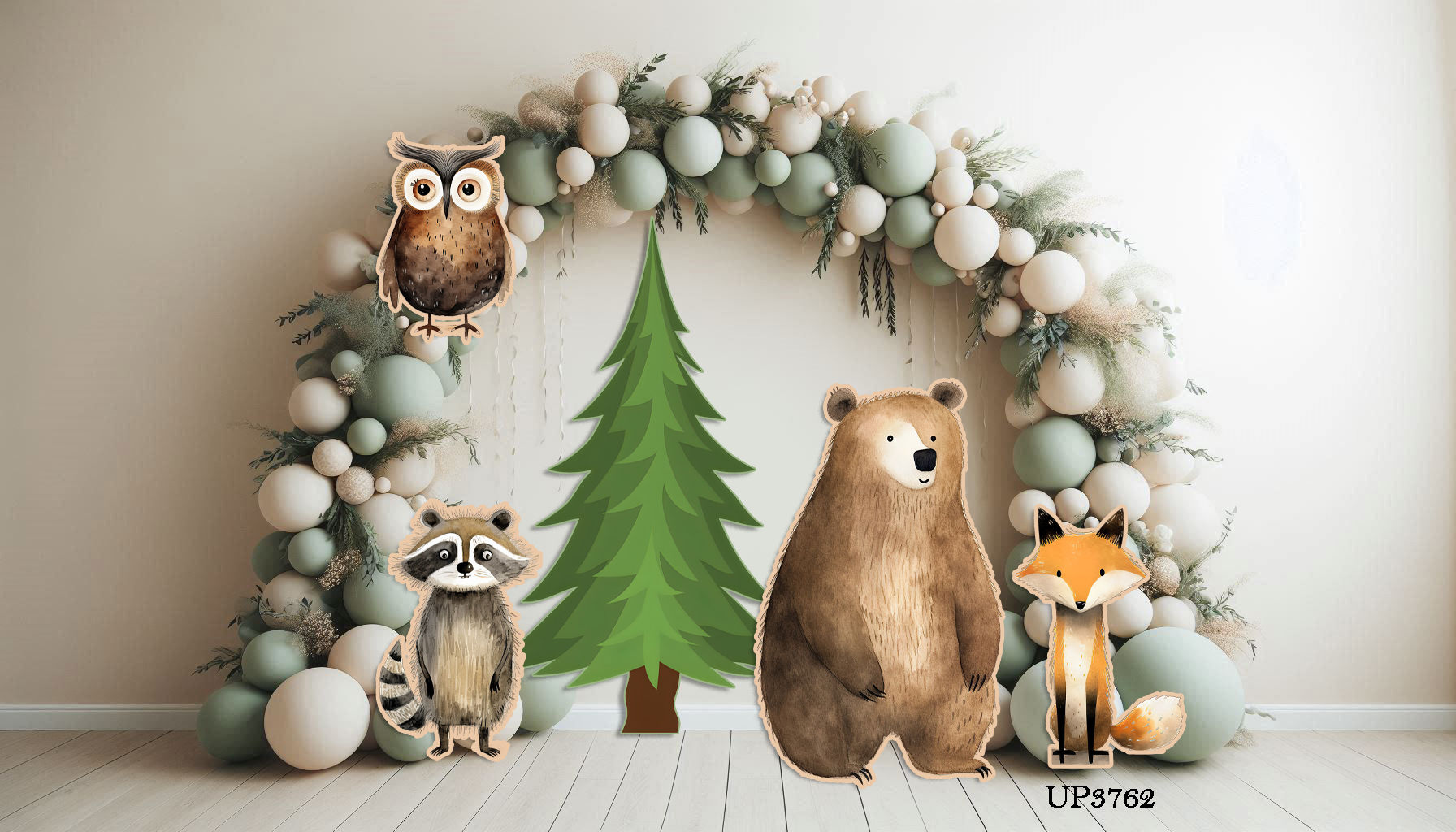 UP3762 Woodland Forest Animals FS