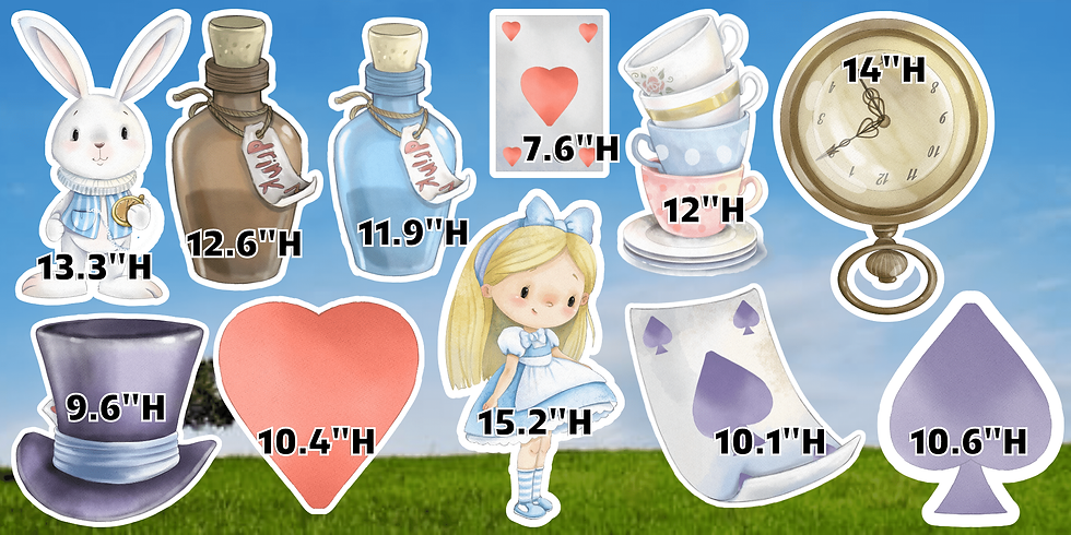 YC228 ALICE IN WONDERLAND