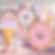 UP3002 Ice Cream Donut Sweet 3QS