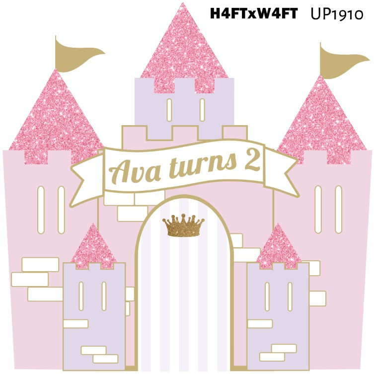 UP1910 HS CASTLE PERSONALIZED