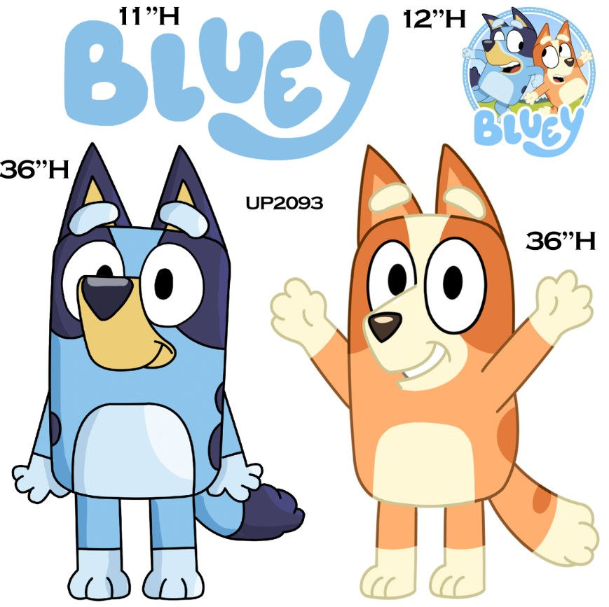 UP2093 BLUEY
