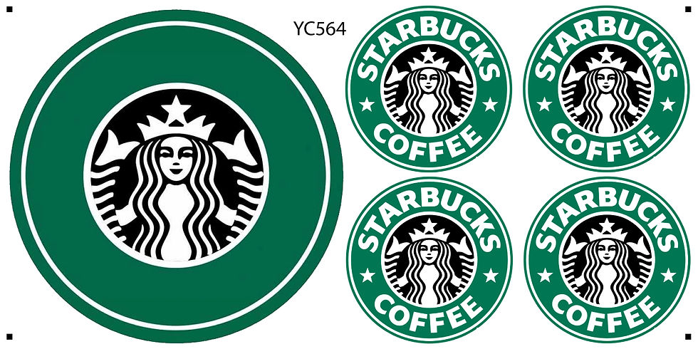 YC564 STARBUCKS 12"-23" H