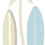 Thumbnail: UP3594 BEACH PALM TREE SURFBOARD