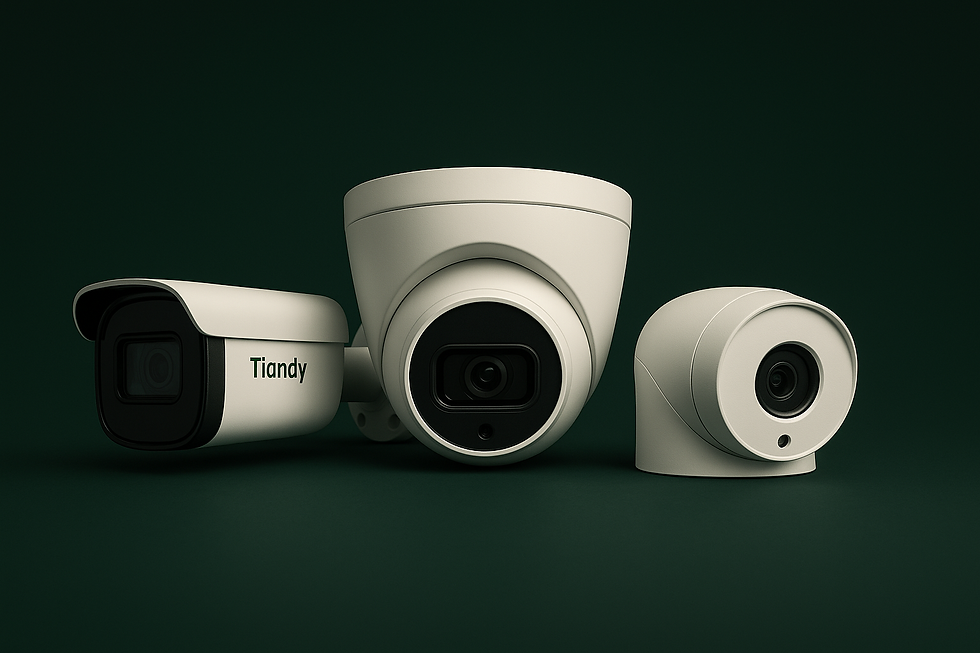 Tiandy AI-powered security cameras for New Zealand retail and hospitality businesses