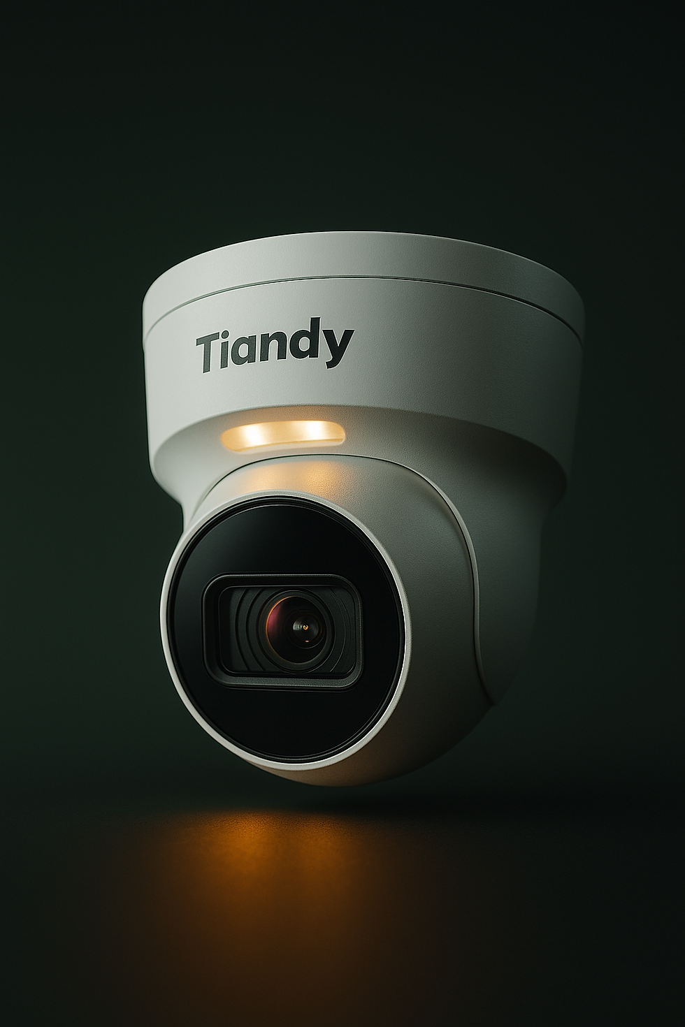 Outdoor Tiandy bullet camera for large property surveillance in NZ.