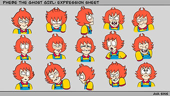 Phebe Expression Sheet