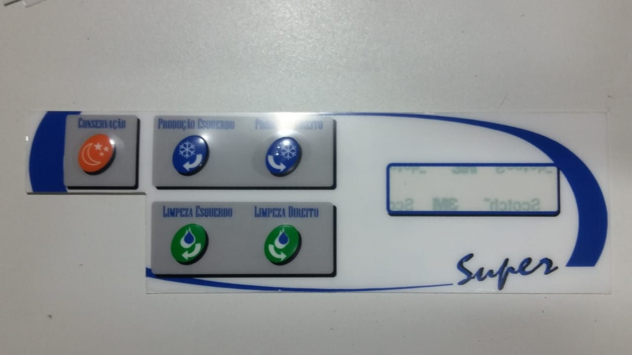 Adesivo Painel digital máquina Super Italianinha - unidade
