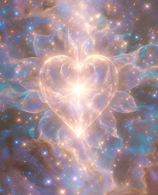 Flowing energy heart design for Usui Reiki Training – learn to channel Reiki energy for yourself and others.