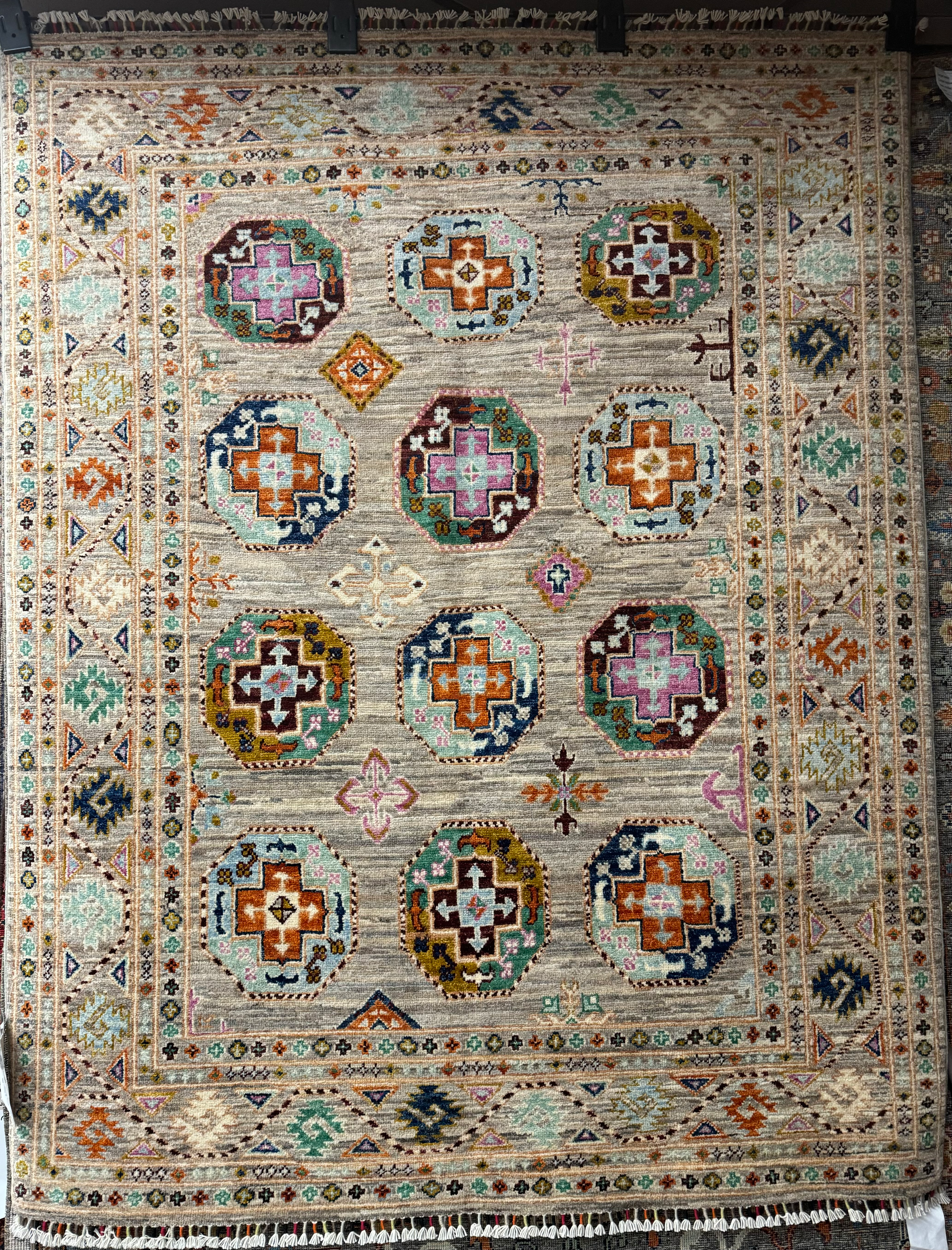 G32571 5'0 x 6'4 Afghan Asari