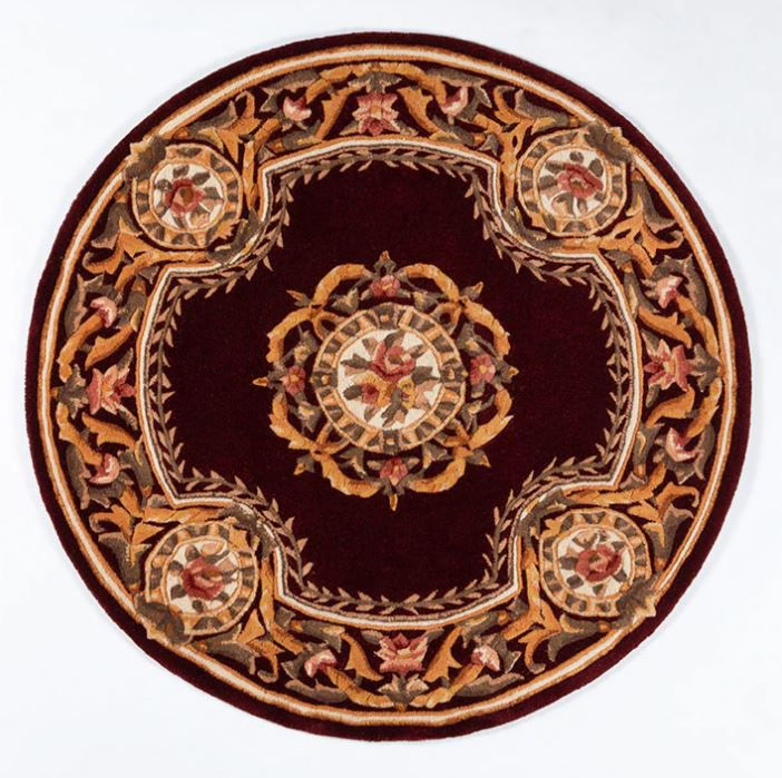 Thumbnail: 505-05 HAI-12 Burgundy Aubusson