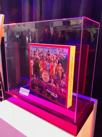 Magical Mystery Tour with handwritten lyrics by Sir Paul McCartney of The Beatles.