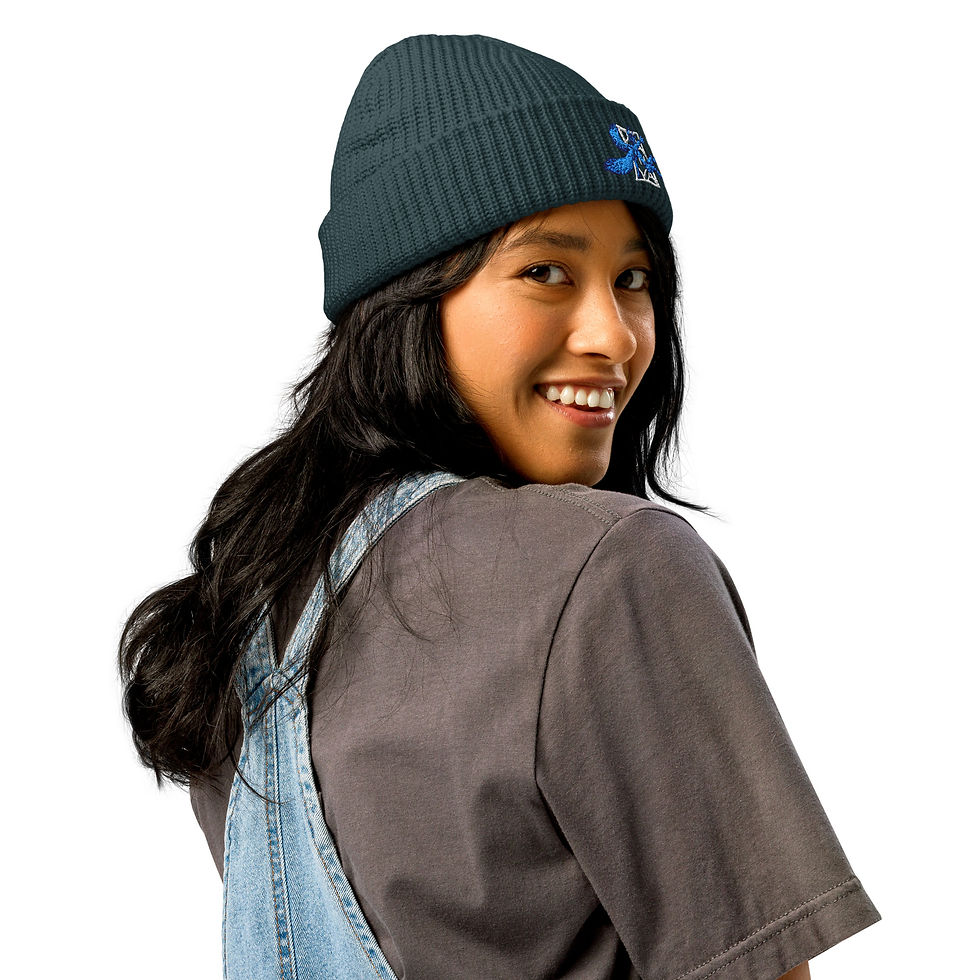 Thumbnail: Angel Beanie Blue