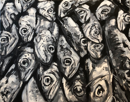 Angeline Peter - Un délice (Acrylique)