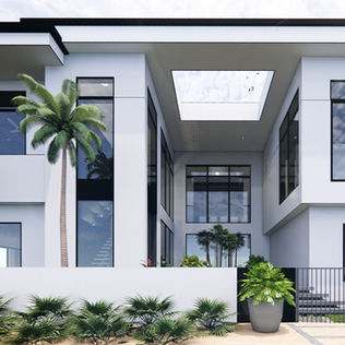 modern oceanfront home