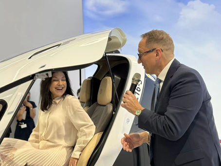 Peter Helis Hosts German Federal Minister Katherina Reiche at EHang in Guangzhou Huangpu