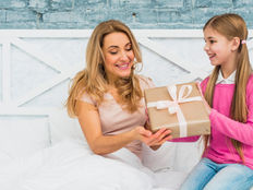 Colorful wrapped gift boxes ready to be shipped to Nicaragua for special occasions with Tuanigo.