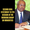 Second Oral Statement to 9th Session of the Working Group on Minorities