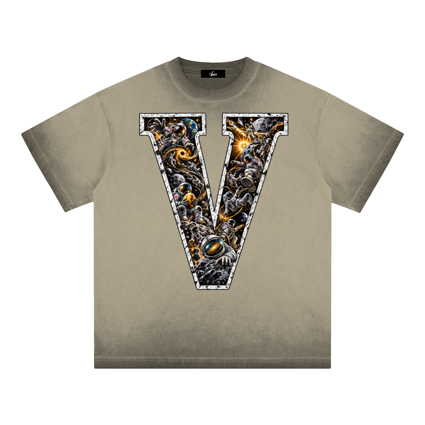 Vinici Reverse Dyed Loose Cotton T-Shirt