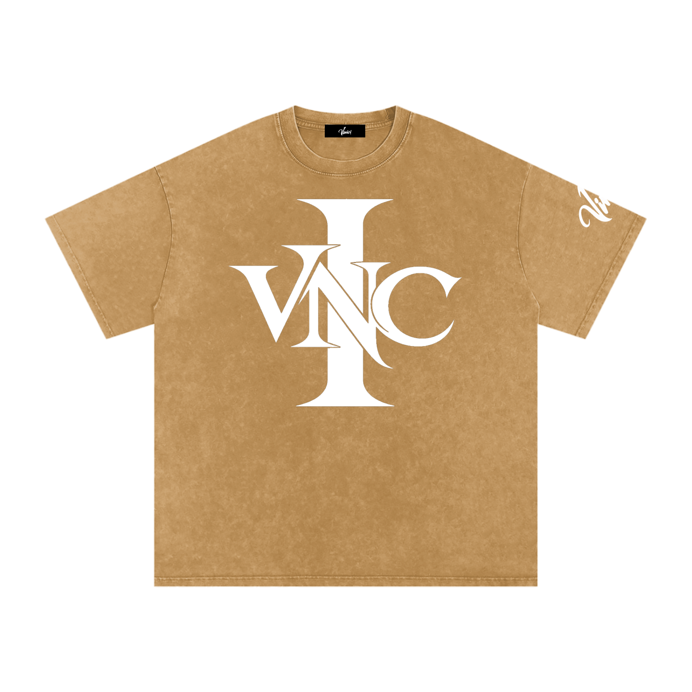 Vinici Snow Washed Oversized Cotton T-Shirt