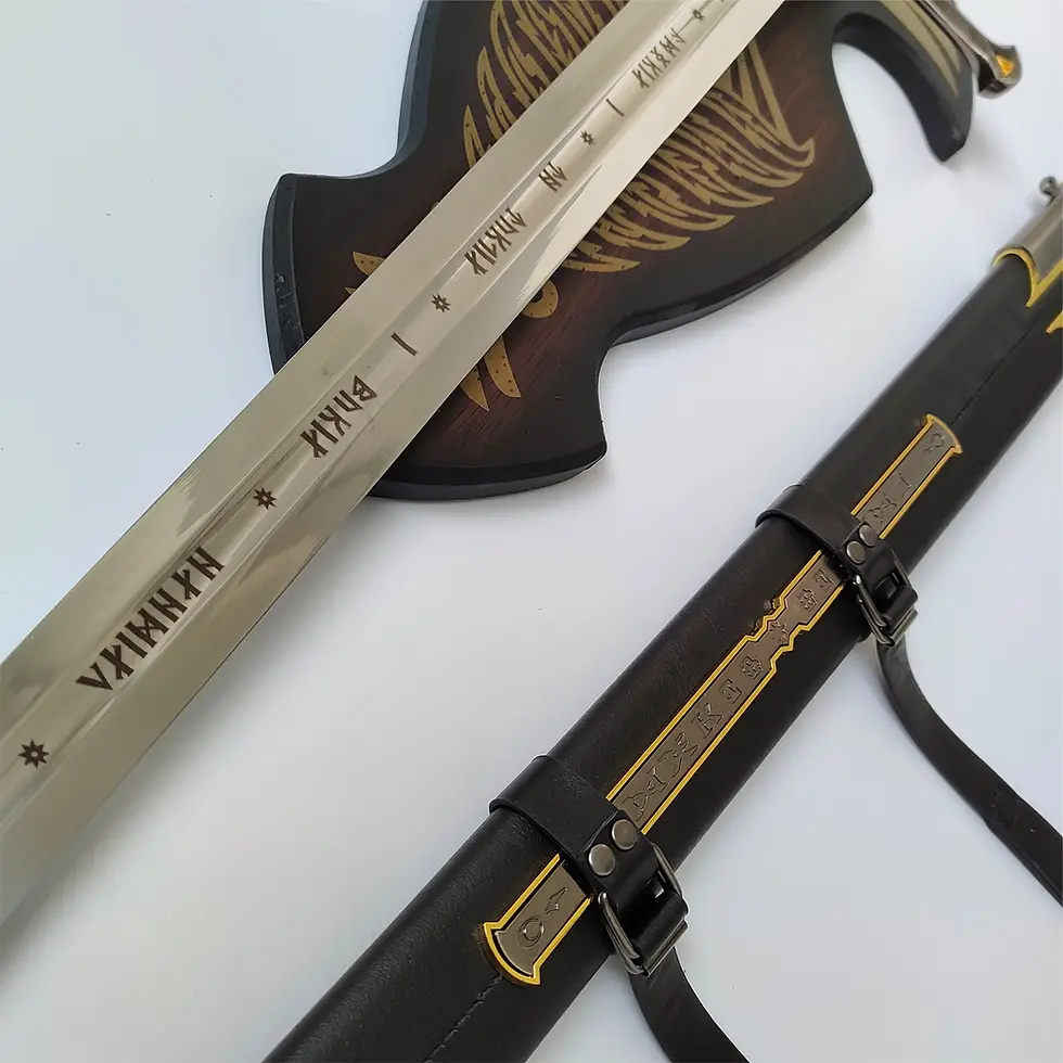 Thumbnail: Andúril Sword of Aragorn | Lord of the Rings Replica Sword with Display Plaque