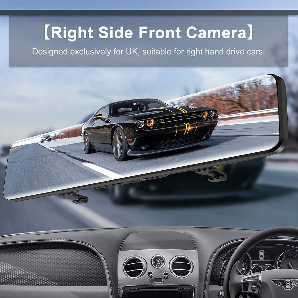 Thumbnail: WOLFBOX 12" Mirror Dash Cam