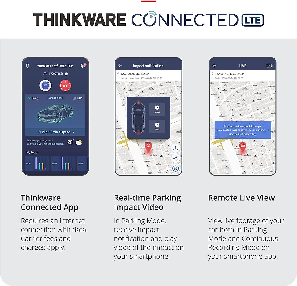 Thumbnail: Think Ware Dash Cam Q1000