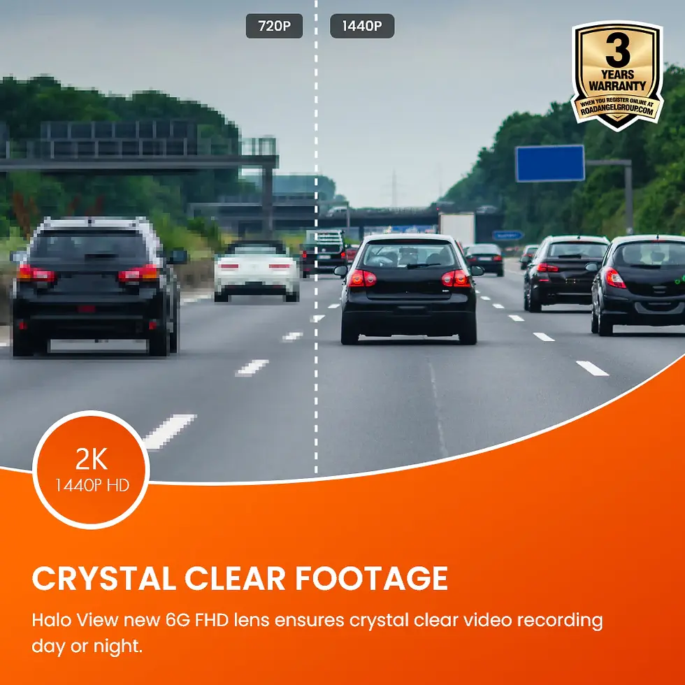 Thumbnail: Road Angel Halo View 2 2k - Mirror Dash Cam - Bundle